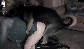 Milf,sexo de cachorro